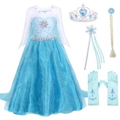 Costum printesa Elsa Frozen foto