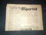 ZIARUL SPORTUL 1 IULIE 1983
