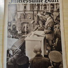 revista nazista austria 9 marie 1939-foto hitler,goring,aviatia luftwaffe
