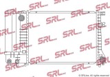 Radiator BMW Seria 3 E36 98, 5 E34 95, motor: 1.8, 2.0 R6, 2.5 R6, 2.8 R6, 440x318x32, SRLine, Aluminiu/ Plastic brazat, 17111712982; 17111712994