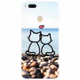 Husa silicon pentru Xiaomi Mi A1, In Love Cats