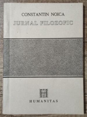 Jurnal filozofic - Constantin Noica foto