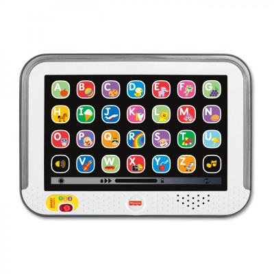 FISHER PRICE LAUGH LEARN TABLETA SMART CU 3 NIVELURI DE DEZVOLTARE LIMBA ROMANA foto