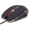 Mouse Gembird MUSG-001 , Optic , 2400 DPI , Gaming , Iluminare LED , Negru/Rosu