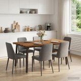 Masa de dining patrata 160 x 90 x 75 cm Lemn Solid de Acacia