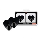 COQUETTE CHIC DESIRE - NIPPLE COVERS BLACK HEARTS, COQUETTE ACCESSORIES