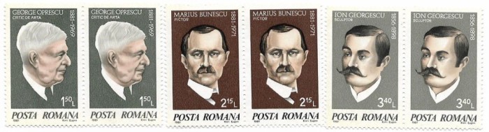 Romania (518) - Aniversari,1981, serie neobliterata, blocuri de 2