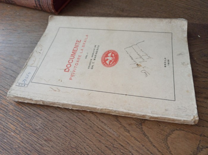 DOCUMENTE PRIVITOARE LA BRAILA 1929