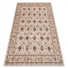 Covor L&acirc;nă NAIN Ornament, cadru, 1028/51053 bej / visiniu / albastru, 80x150 cm