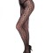 Eross ciorapi Leopard Motif XS/M Black