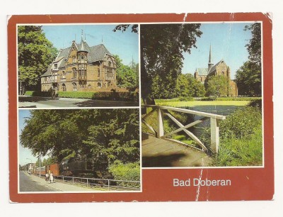 SG1 - Carte Postala - Germania - DDR- Bad Doberan, Circulata 1987 foto