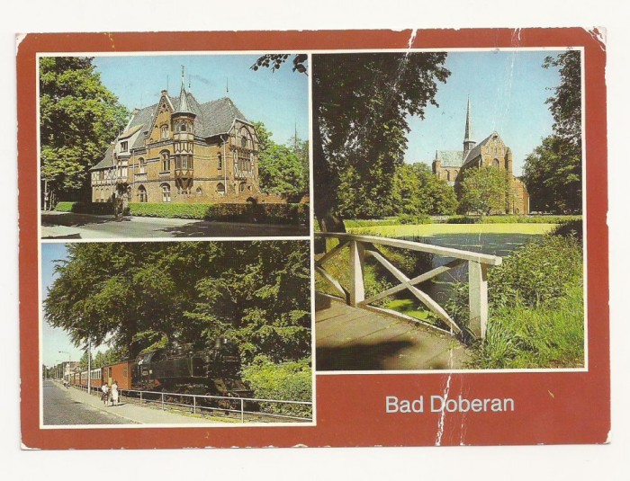 SG1 - Carte Postala - Germania - DDR- Bad Doberan, Circulata 1987