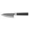 Cutit Santoku BergHOFF Orient, 11.5cm, maner PP, Otel, Argintiu/Negru HighLine Cooking