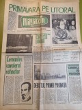 magazin 9 aprilie 1966-litoralul romanesc,barajul de pe arges,cervantes,oas
