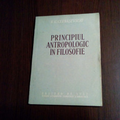 PRINCIPIUL ANTROPOLOGIC IN FILOSOFIE - N. G. Cernasevschi - 1951, 96 p.