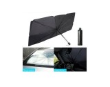 Parasolar Auto Parbriz Tip Umbrela Pliabil 110/125x65cm Protectie UV Izolare Termica Universal