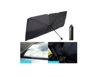 Parasolar auto parbriz tip umbrela pliabil 110/125*65 foto