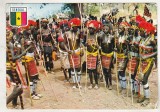 bnk cp Senegal - Dansul Basari - circulata spre Romania 1975
