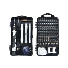 Kit de instrumente pentru surubelnite de precizie, Sunmostar, Otel, 19.5 x 11 x 6 cm, Multicolor