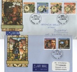 Australia 1986 - plante, serie pe 2 FDC circulate