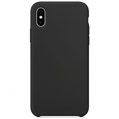 Husa TPU OEM Pure Silicone pentru Xiaomi Redmi Note 10 5G / Xiaomi Poco M3 Pro 5G, Neagra foto