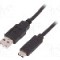 Cablu USB A mufa, USB C mufa, USB 2.0, lungime 1m, {{Culoare izola&amp;#355;ie}}, QOLTEC - 50487
