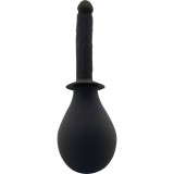 Irigator Leso Realistic Dildo Black