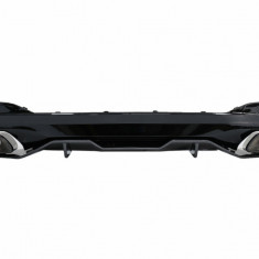 Difuzor Bara Spate Evacuare Dubla compatibil cu BMW 5 Series G30 G38 (2016-2019) 540 M Performance Design Carbon Look RDBMG30MPCF
