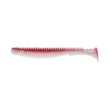 Shad Fast Strike Down Shad 9cm, 10cm/plic, White Back Red Pepper