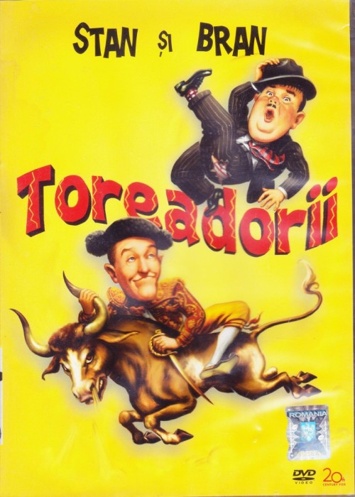 DVD Film comedie: Stan si Bran - Toreadorii ( subtitrare romana - vezi descriere )