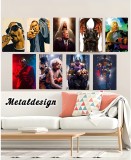 Tablouri metalice Anime &amp; Gaming &ndash; Dragon Ball, Naruto, WoW, Fortnite, Portrete, Cerneala, Art Deco