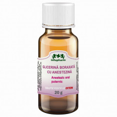 Glicerina boraxata cu anestezina 20ml infopharm