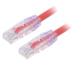 Patch Cord Cat6a U/UTP 0.5m Roșu