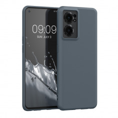 Husa Kwmobile pentru OnePlus Nord CE 2 5G, Silicon, Albastru, 57639.202