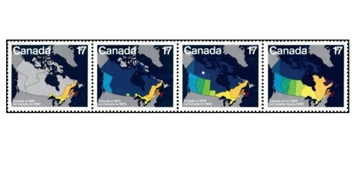 Canada 1981 - evoluția Canadei de la Confederație p&acirc;nă &icirc;n prezent, serie neuzata