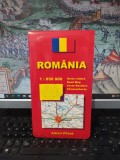 Rom&acirc;nia, Harta rutieră, Road Map, Carte Routiere, Strassenkarte, scara 1 : 850 000, Amco Press, București 1998, 013