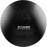 Power System Pro Gymball minge pentru gimnastică medicală culoare Black 65 cm