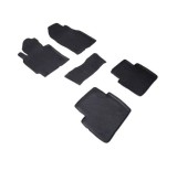 Covorase Cauciuc Premium Stil Tavita Mazda CX-5 2012-2017, Negre, Fara Miros