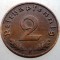 2.830 GERMANIA 2 REICHSPFENNIG 1938 F
