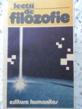 Lectii de Filozofie - Colectiv, Humanitas 1990, 188 pagini, Carte Filosofie, Limba Romana, Necartonata