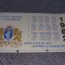 Calendar 1982 CSU Galati, programul returului la fotbal 1981/1982. 24x13 cm