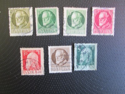 GERMANIA SERIE STAMPILATA=8 foto