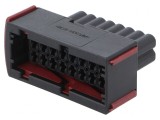 Conector Automotive JPT Mamă Mufă pe Cablu 16 PIN Negru, TE Connectivity