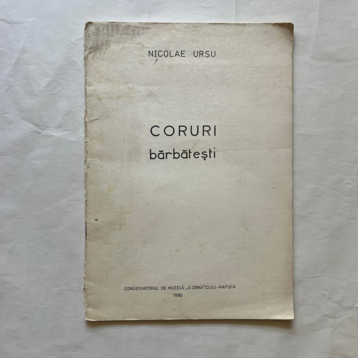 Nicolae Ursu - Coruri barbatesti