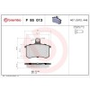 Placute frana Alfa Romeo 164 (164); Audi 100 C3 Avant (445, 100 C3 Sedan (443, 100 C4 Avant (4a5), 100 C4 Sedan (4a2), 200 C2 Sedan (437, 200 C3 Avan, BREMBO