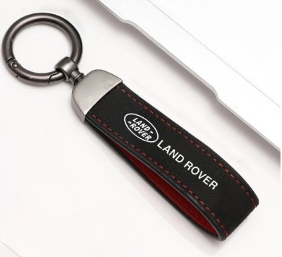 Breloc model auto pentru Land Rover metal si piele foto