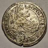 Austria 3 kreuzer 1695 / IA argint Leopold l