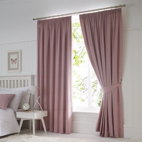 Draperie din catifea cu rejansa, Premium, 150x210 cm, densitate 700 g/mp, Roz pudra