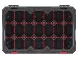 Container colectiv KISTENBERG TITAN 598x390x110mm cu partiții negre