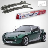 Cumpara ieftin Ștergătoare Smart Roadster 452 2003-2005 | Set Față Flat &ndash; TeamCar&reg;